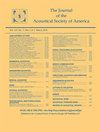 JOURNAL OF THE ACOUSTICAL SOCIETY OF AMERICA雜志封面